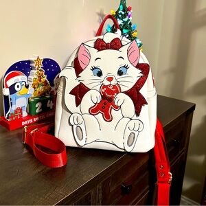 Marie Christmas Mini Backpack *NOT LOUNGEFLY*